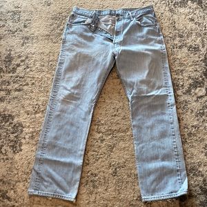 Men’s jeans.  Levi brand 501, size 38”x32”.